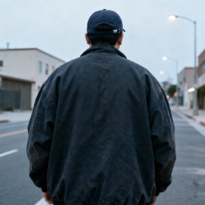 イケてない男性を後ろからみたところ